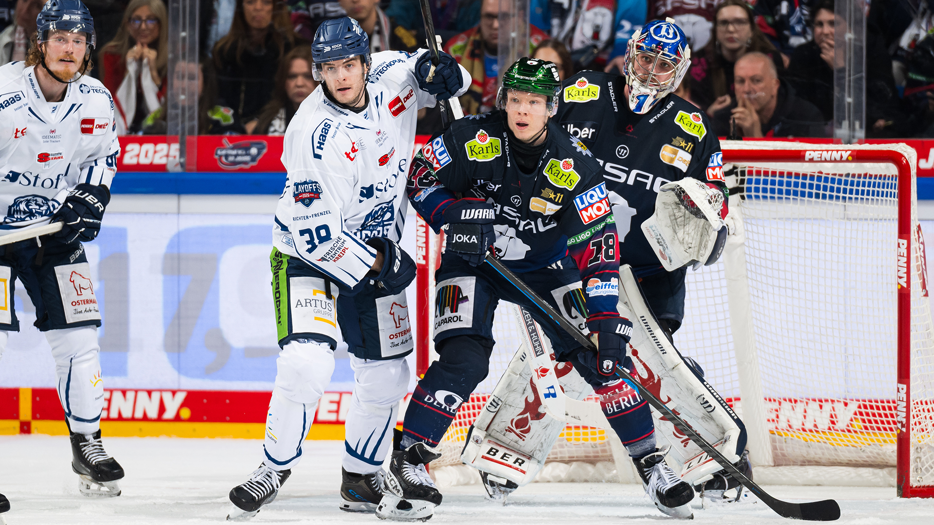 Eisbären Berlin gg. Straubing Tigers
